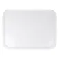 PLATEAU POUR COUPOLE 38x51 CM TRANSPARENT POLYCARBONATE (1 UNITÉ) PLATEAU POUR COUPOLE
