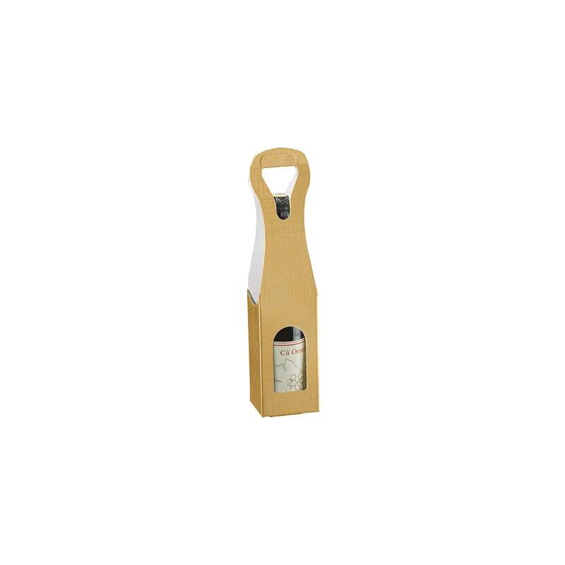 100 U. BOÎTES 1 BOUTEILLE 'EL DORADO' 9x9x41 CM DORE CARTON (1 UNITÉ) 100 U. BOÎTES 1 BOUTEILLE 'EL DORADO' 9x9x41 CM DORE CARTON (1 UNITÉ)