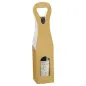 100 U. BOÎTES 1 BOUTEILLE 'EL DORADO' 9x9x41 CM DORE CARTON (1 UNITÉ) 100 U. BOÎTES 1 BOUTEILLE