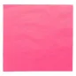 SERVIETTES ECOLABEL 2 PLIS 18 G/M2 39x39 CM FUCHSIA OUATE (1600 UNITÉ) SERVIETTES ECOLABEL 2 PLIS