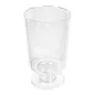 VERRES INJECTÉS XERES 95 ML Ø 4,8x8,5 CM TRANSPARENT CRISTAL PS (600 UNITÉ) VERRES INJECTÉS XERES