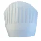 TOQUES DE CHEF À CALOTTE ARRONDIE 23 CM BLANC AIRLAID (10 UNITÉ) TOQUES DE CHEF À CALOTTE ARRONDIE