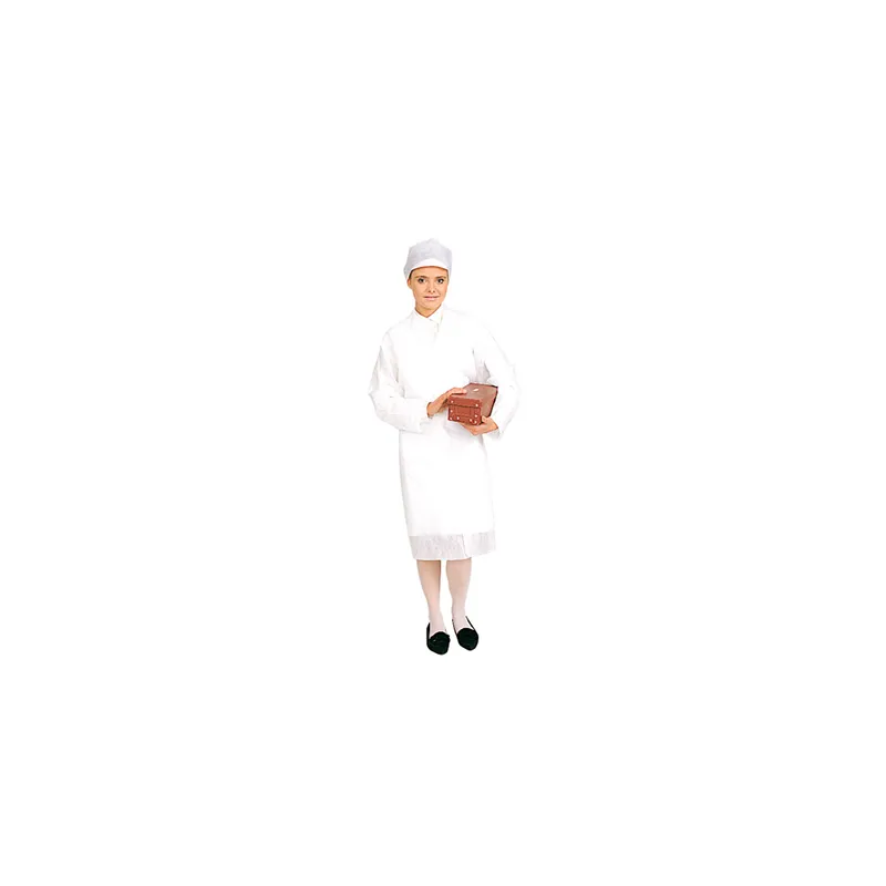 BLOUSES VISITEUR GRANDE 35 G/M2 117 CM BLANC AIRLAID (25 UNITÉ) BLOUSES VISITEUR GRANDE 35 G/M2 117 CM BLANC AIRLAID (25 UNITÉ)