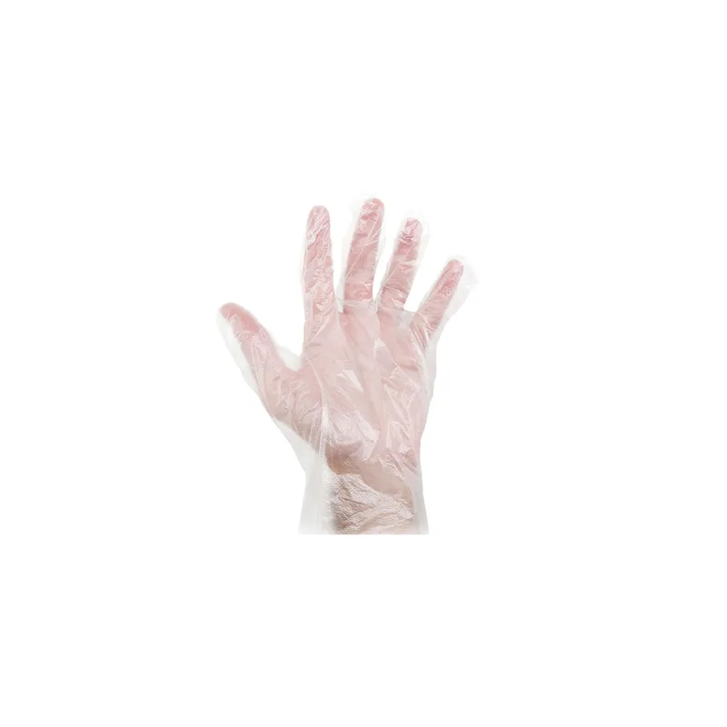 GANTS   SIZE: L TRANSPARENT HDPE (100 UNITÉ)