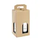 20 U. BOÎTES 4 BOUTEILLES 18x18x34 CM NATUREL KRAFT (20 UNITÉ) 20 U. BOÎTES 4 BOUTEILLES
