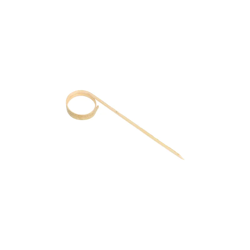 PIQUES "SPIRALE" BAMBOO 9 (h) CM NATUREL BAMBOU (100 UNITÉ) PIQUES "SPIRALE" BAMBOO 9 (h) CM NATUREL BAMBOU (100 UNITÉ)
