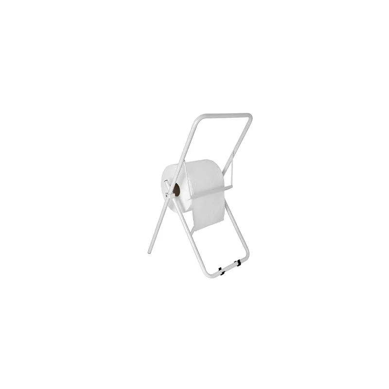 DISTRIBUTEUR SUR PIED PAPIER INDUSTRIEL   BLANC FER (1 UNITÉ)