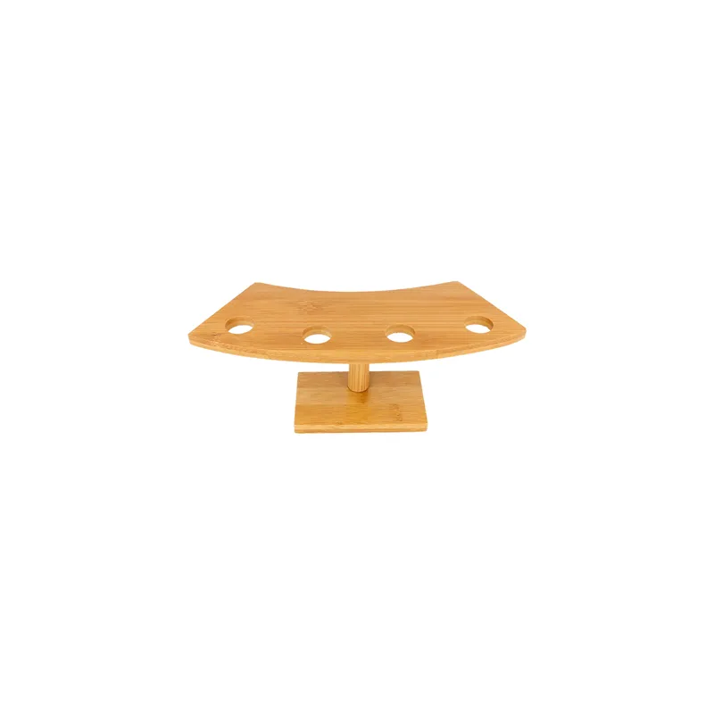 DISPLAY 4 CÔNES BAMBOO  26x10,5x9 CM NATUREL BAMBOU (1 UNITÉ)