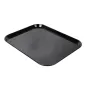PLATEAU POUR COUPOLE 35,7x46 CM NOIR POLYCARBONATE (1 UNITÉ) PLATEAU POUR COUPOLE