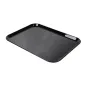 PLATEAU POUR COUPOLE 38x51 CM NOIR POLYCARBONATE (1 UNITÉ) PLATEAU POUR COUPOLE