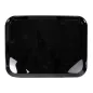 PLATEAU POUR COUPOLE 38x51 CM NOIR POLYCARBONATE (1 UNITÉ) PLATEAU POUR COUPOLE