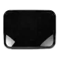 PLATEAU POUR COUPOLE 40,5x56 CM NOIR POLYCARBONATE (1 UNITÉ) PLATEAU POUR COUPOLE