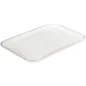 PLATEAU POUR COUPOLE 28,5x37,5 CM TRANSPARENT POLYCARBONATE (1 UNITÉ) PLATEAU POUR COUPOLE