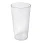 GOBELETS EMPILABLES 460 ML Ø 7,9/6x14,7 CM TRANSPARENT POLYCARBONATE (36 UNITÉ) GOBELETS EMPILABLES