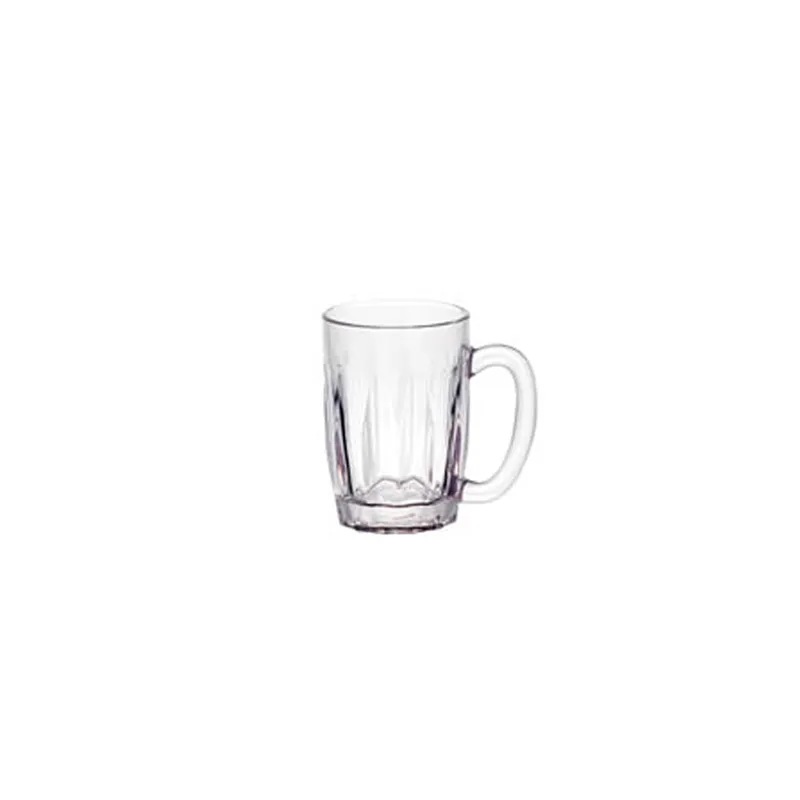 CHOPES À BIÈRE  630 ML Ø 9,5/7,5x12,7 CM TRANSPARENT POLYCARBONATE (24 UNITÉ)