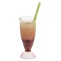 GOBELETS "V-BASE" 420 ML Ø 8/7,7x19 CM TRANSPARENT POLYCARBONATE (24 UNITÉ) GOBELETS "V-BASE"