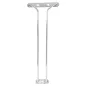 RACK POUR COUPES 25 CM CHROME ACIER (1 UNITÉ) RACK POUR COUPES