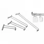 RACK POUR COUPES 25 CM CHROME ACIER (1 UNITÉ) RACK POUR COUPES