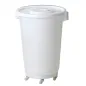 CONTENEUR BLANC AVEC COUVERCLE