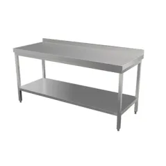 TABLE TRAVAIL AVEC REBORD