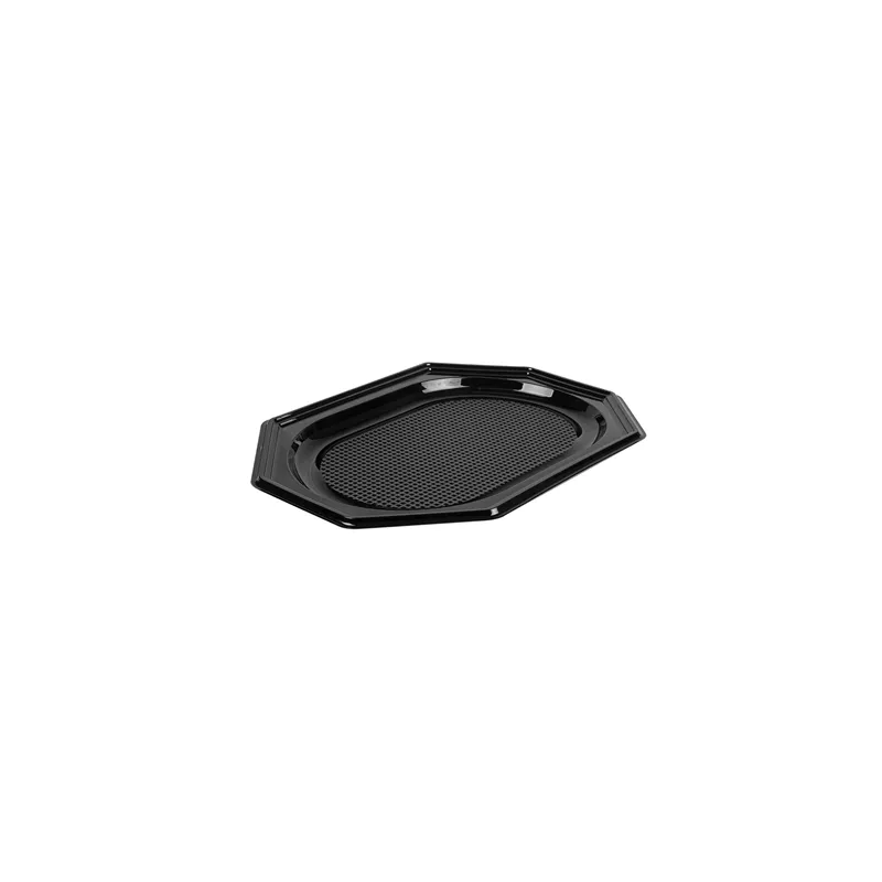 PLATEAUX TRAITEUR   35x25x2 CM NOIR RPET (100 UNITÉ)