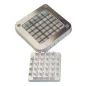LAMES + ÉLÉMENT DE POUSSE 12,7 MM INOX (1 UNITÉ) LAMES + ÉLÉMENT DE POUSSE 12,7 MM