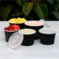 COUVERCLES POTS 500 ML Ø 11 CM PS (500 UNITÉ) COUVERCLES POTS