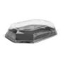 COUVERCLES POUR RÉF. 158.85 35x25 CM TRANSPARENT RPET (50 UNITÉ) COUVERCLES POUR RÉF. 158.85