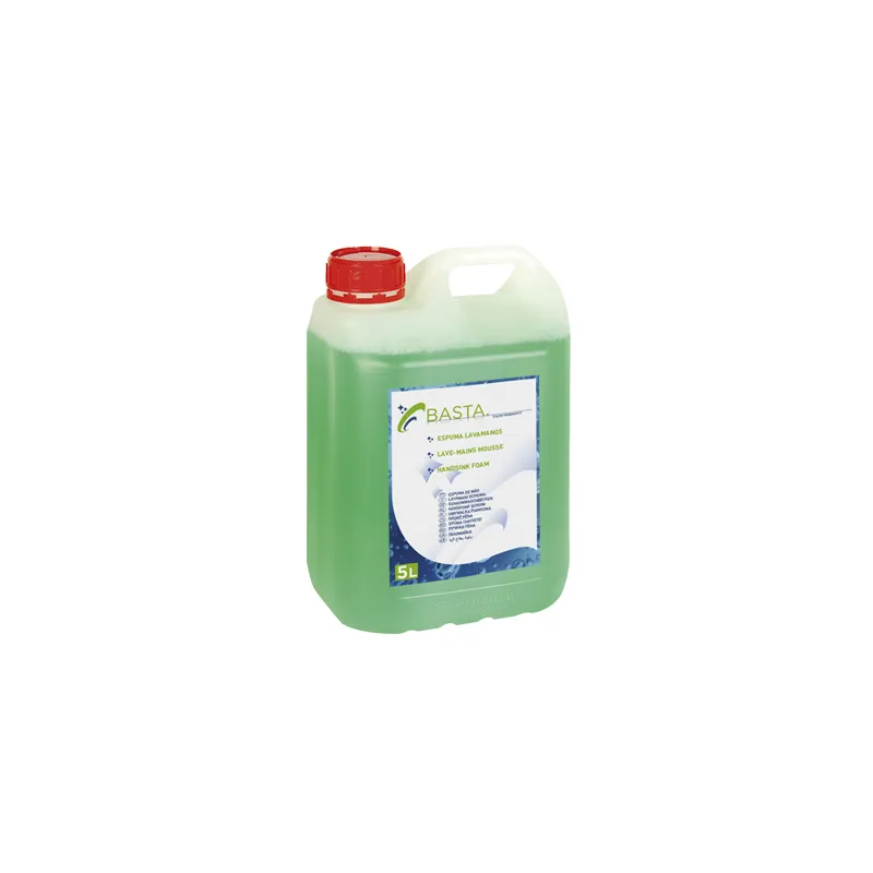 MOUSSE POUR LAVER LES MAINS 5 L   18x13x29 CM (4 UNITÉ)