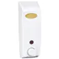 DISTRIBUTEUR DE SAVON 400 ML 8,5x8,5x25 CM BLANC ABS (1 UNITÉ) DISTRIBUTEUR DE SAVON