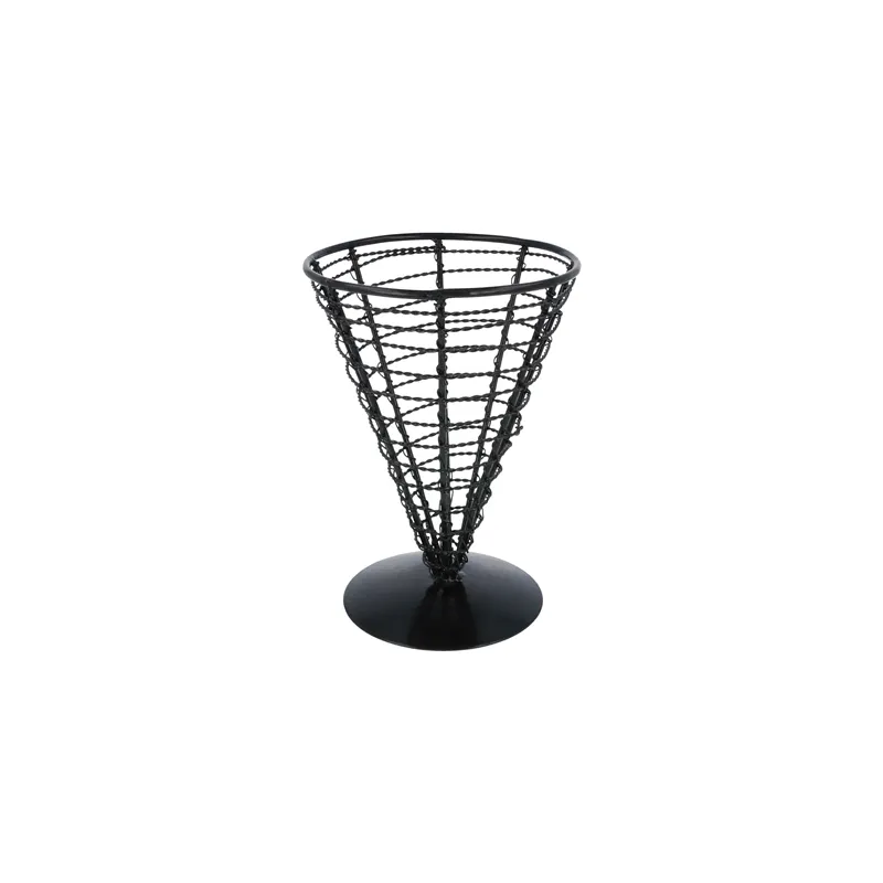 BASKET ARTINOX Ø 12,8x18 CM NOIR ACIER (1 UNITÉ) BASKET ARTINOX Ø 12,8x18 CM NOIR ACIER (1 UNITÉ)