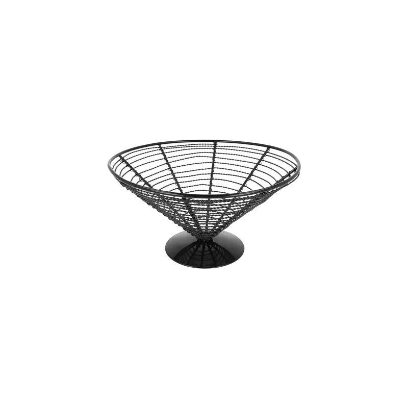 BASKET ARTINOX Ø 23x12,5 CM NOIR ACIER (1 UNITÉ) BASKET ARTINOX Ø 23x12,5 CM NOIR ACIER (1 UNITÉ)