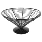 BASKET ARTINOX Ø 23x12,5 CM NOIR ACIER (1 UNITÉ) BASKET
