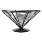 BASKET ARTINOX Ø 23x12,5 CM NOIR ACIER (1 UNITÉ) BASKET