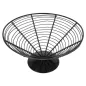 BASKET ARTINOX Ø 23x12,5 CM NOIR ACIER (1 UNITÉ) BASKET