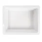 BACS GN 1/2 32,5 x 26 x 6,5 (h) CM BLANC MÉLAMINE (6 UNITÉ) BACS GN 1/2