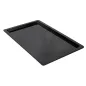 BACS GN 1/1 53 x 32,5 x 2 (h) CM NOIR MÉLAMINE (6 UNITÉ) BACS GN 1/1