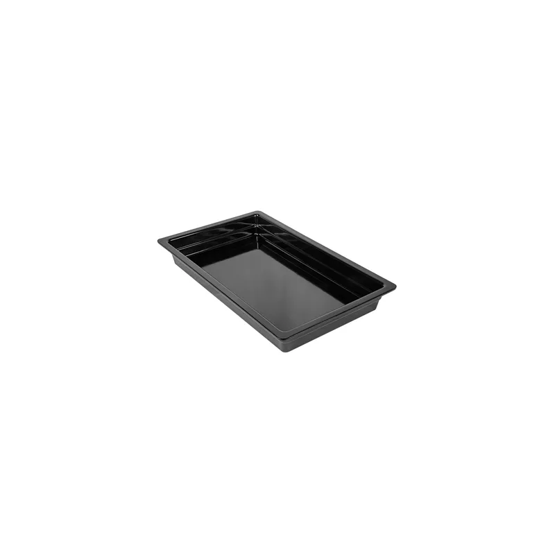 BACS GN 1/1 53 x 32 x 6,5 (h) CM NOIR MÉLAMINE (3 UNITÉ) BACS GN 1/1 53 x 32 x 6,5 (h) CM NOIR MÉLAMINE (3 UNITÉ)