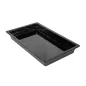 BACS GN 1/1 53 x 32 x 6,5 (h) CM NOIR MÉLAMINE (3 UNITÉ) BACS GN 1/1