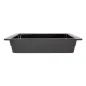 BACS GN 1/2 32,5 x 26 x 6,5 (h) CM NOIR MÉLAMINE (6 UNITÉ) BACS GN 1/2