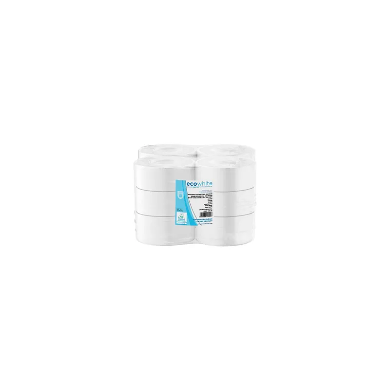 HYGIÉNIQUE BABY JUMBO ECOLABEL 2 PLIS 17 G/M2 Ø19,5x9,5 CM BLANC OUATE (12 UNITÉ) HYGIÉNIQUE BABY JUMBO ECOLABEL 2 PLIS 17 G/M2 Ø19,5x9,5 CM BLANC OUATE (12 UNITÉ)