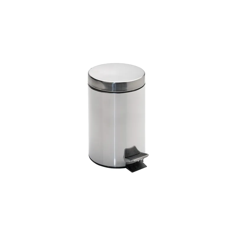 POUBELLE À PEDALE RÉCEPTACLE INTÉRIEUR 20 L Ø 29,5x44 CM ARGENTE INOX (1 UNITÉ) POUBELLE À PEDALE RÉCEPTACLE INTÉRIEUR 20 L Ø 29,5x44 CM ARGENTE INOX (1 UNITÉ)