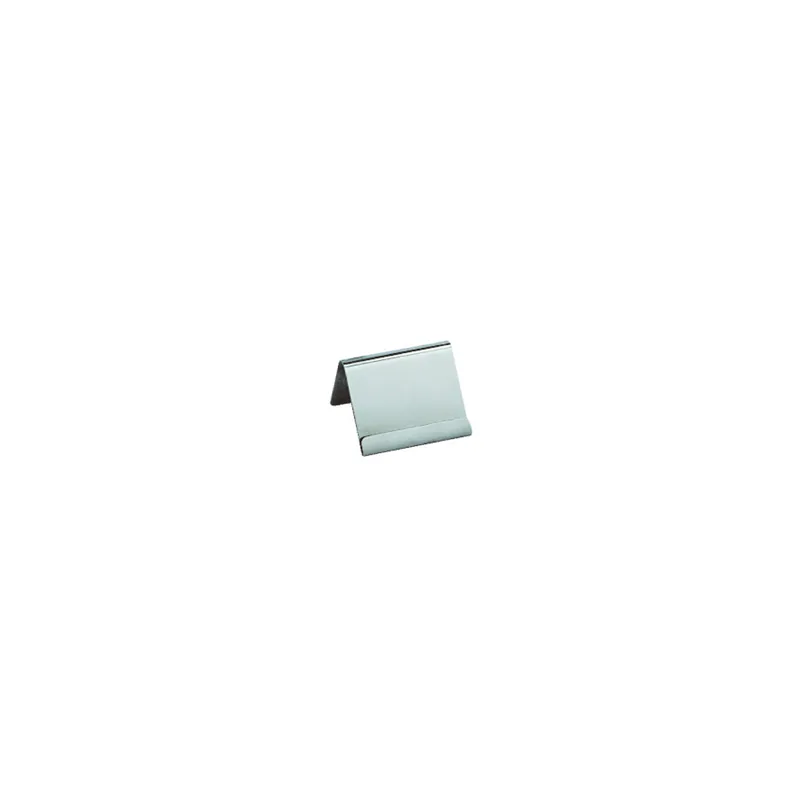 CHEVALETS POUR ÉTIQUETTES DE TABLE 6,4x5,7x4,2 CM ARGENTE INOX (25 UNITÉ) CHEVALETS POUR ÉTIQUETTES DE TABLE 6,4x5,7x4,2 CM ARGENTE INOX (25 UNITÉ)
