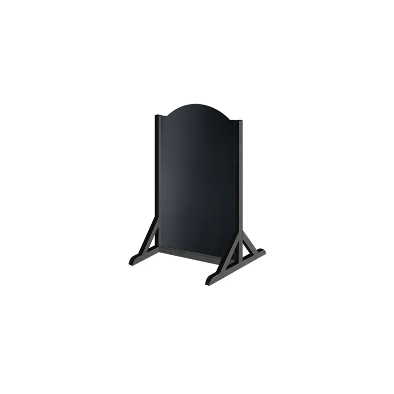 ARDOISE CHEVALET   68,5x61x119 CM NOIR BOIS (1 UNITÉ)