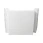 ARMOIRE PHARMACIE 52,5x19,5x53 CM BLANC ACIER (1 UNITÉ) ARMOIRE PHARMACIE