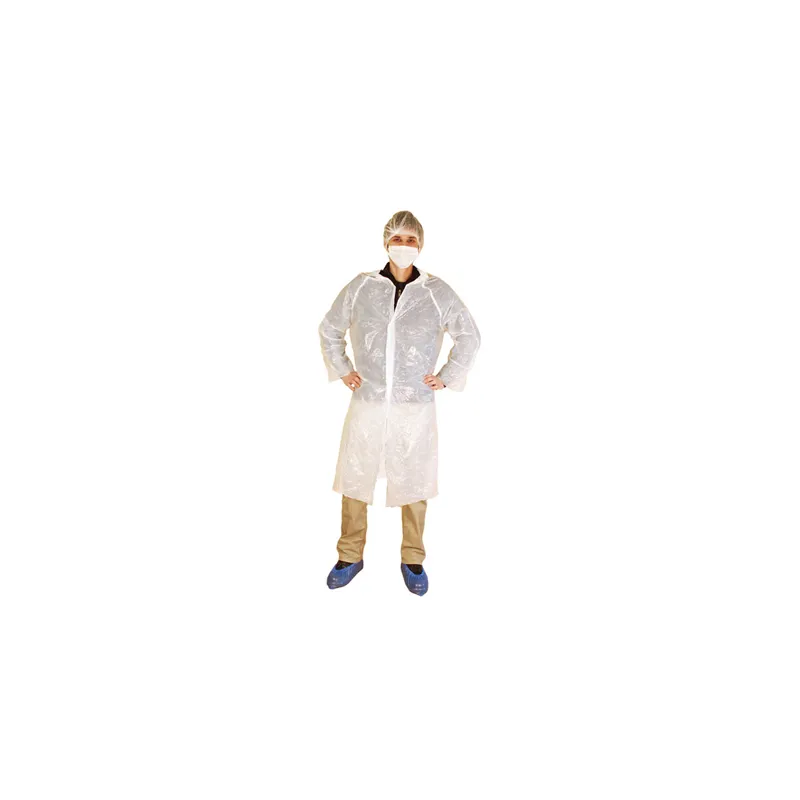 ENSEMBLES VISITEUR ÉCONOMIQUE 20µ 130 CM BLANC LDPE (25 UNITÉ) ENSEMBLES VISITEUR ÉCONOMIQUE 20µ 130 CM BLANC LDPE (25 UNITÉ)