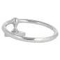 ROND SERVIETTE DE TOILETTE Ø 18x5 CM ARGENTE INOX (1 UNITÉ) ROND SERVIETTE DE TOILETTE
