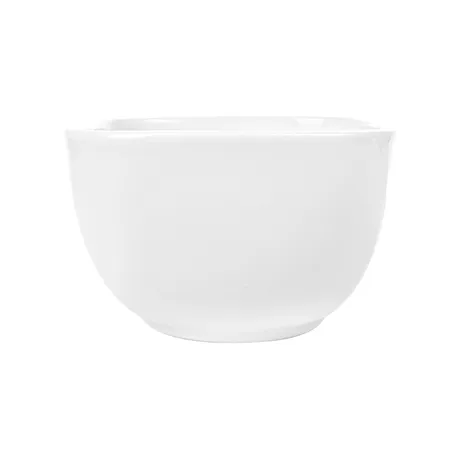 BOLS CARRÉS  700 ML 12,5x8 CM BLANC PORCELAINE (6 UNITÉ)