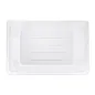 BAC ALIMENTAIRE 12 L 45,6x30,2x15,2 CM TRANSPARENT POLYCARBONATE (1 UNITÉ) BAC ALIMENTAIRE
