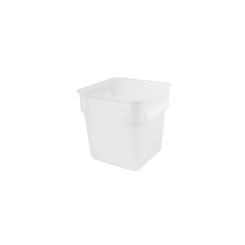 BAC ALIMENTAIRE  4 L 18x18x19 CM BLANC PP (1 UNITÉ)